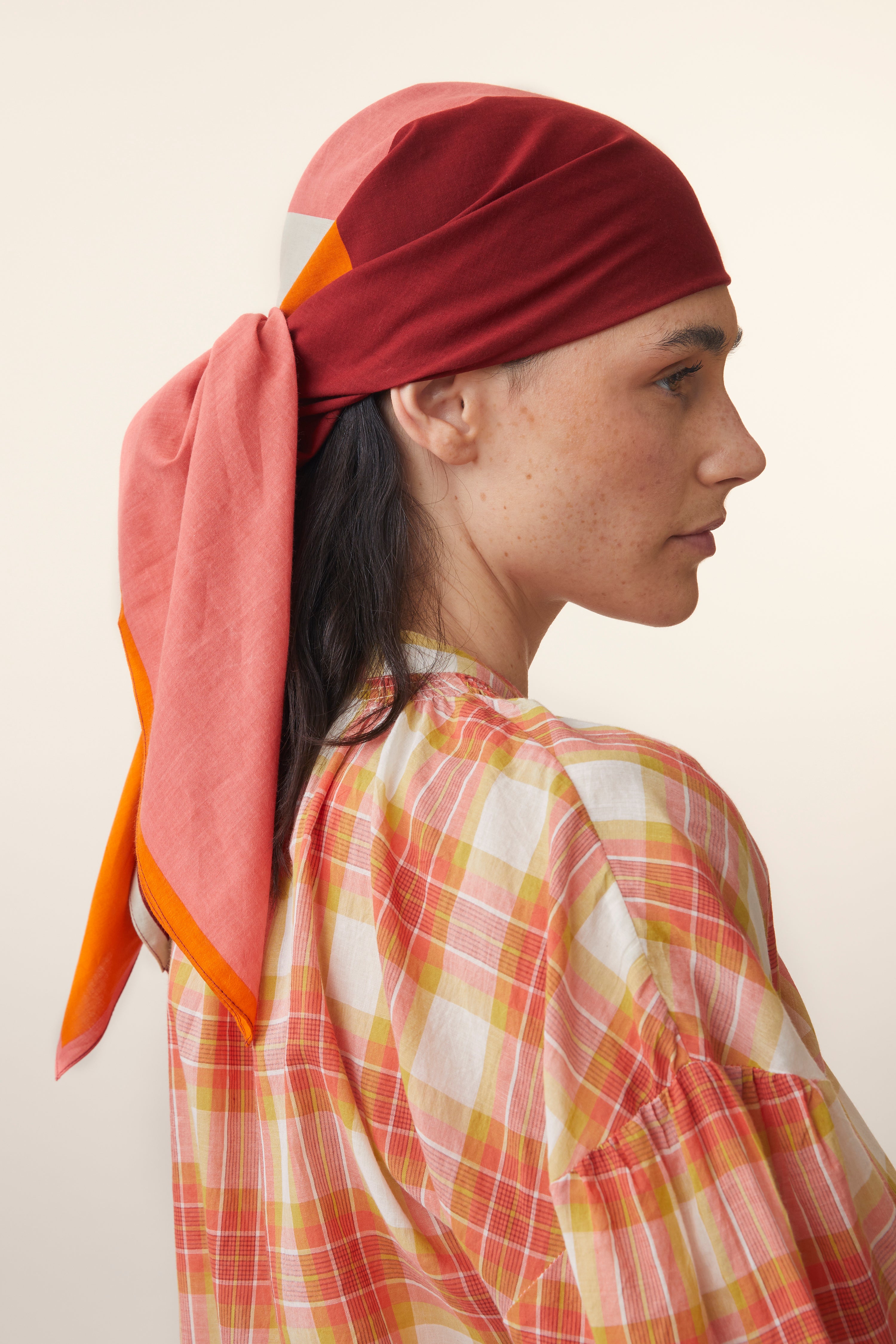 Pink Cotton Scarf – MOISMONT