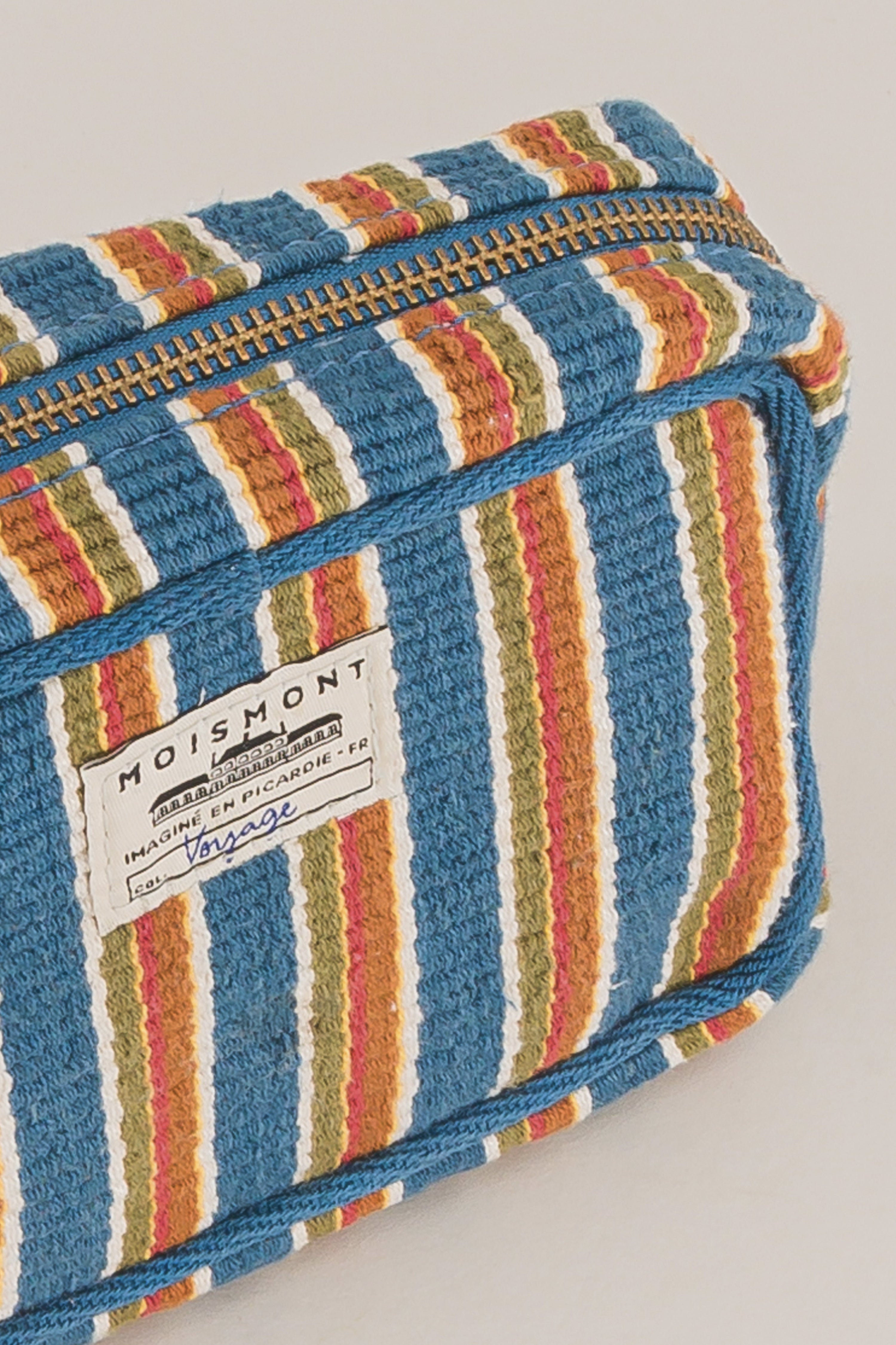 Blue Cotton Pouch – MOISMONT