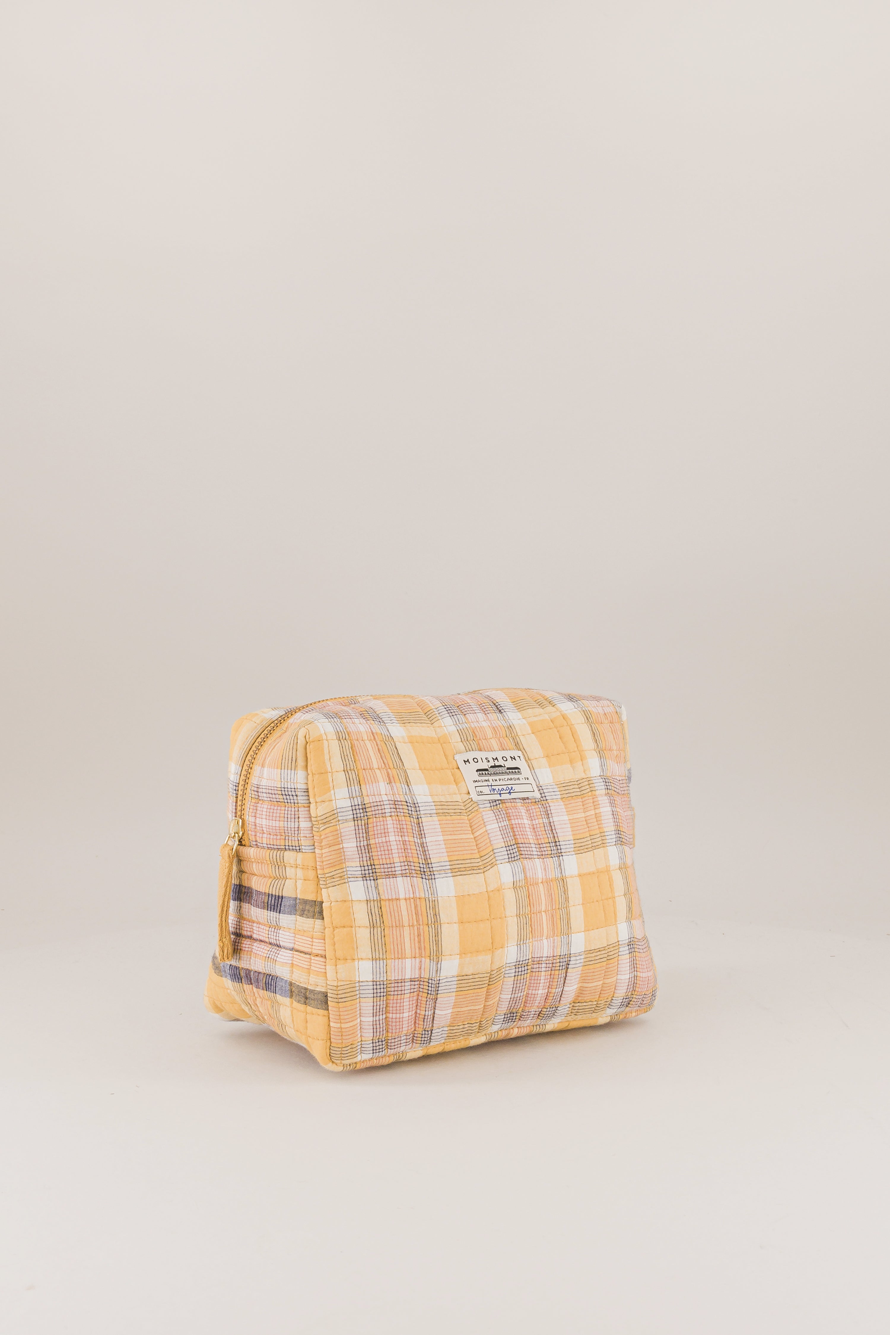 Yellow Cotton Pouch – MOISMONT