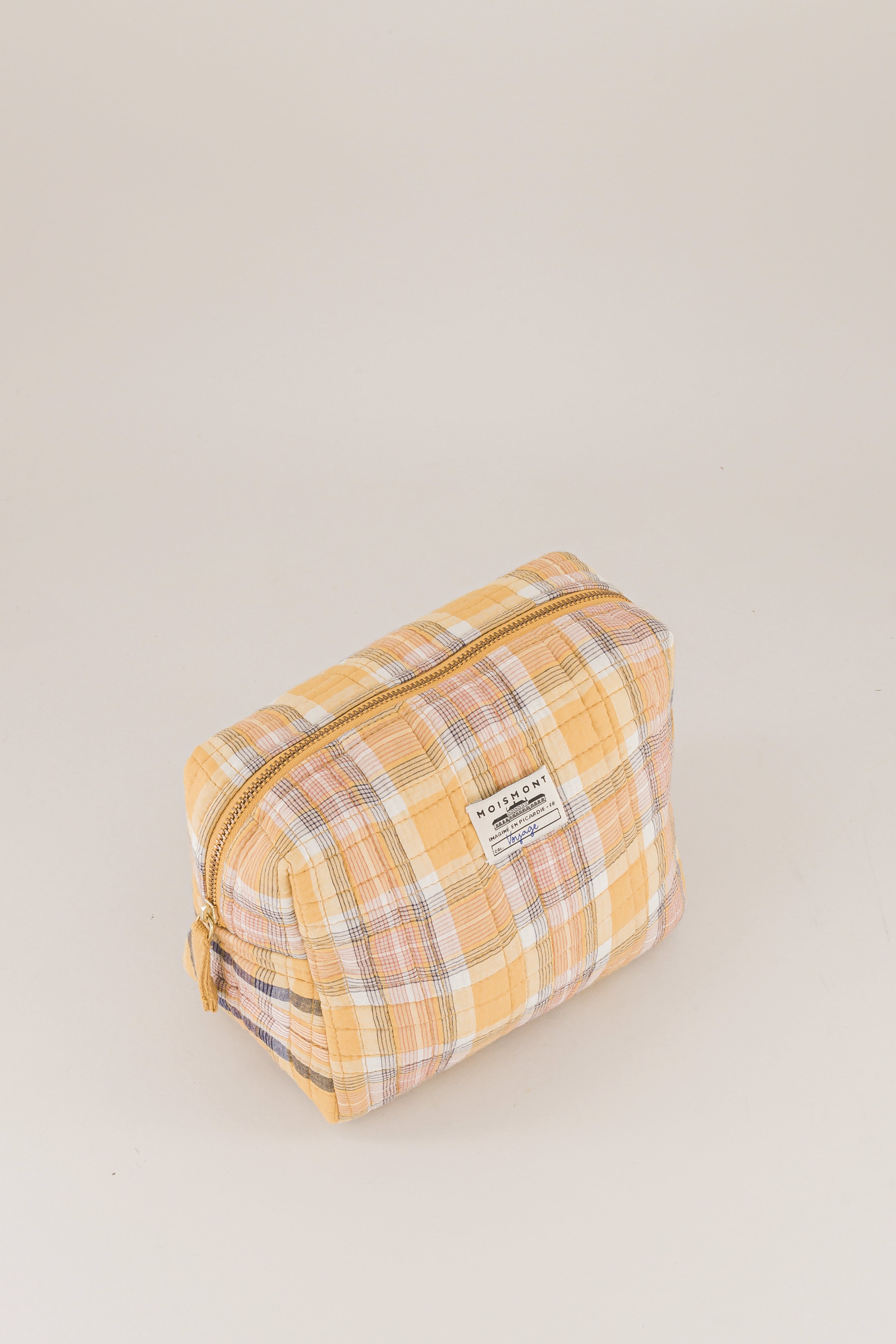 Yellow Cotton Pouch – MOISMONT