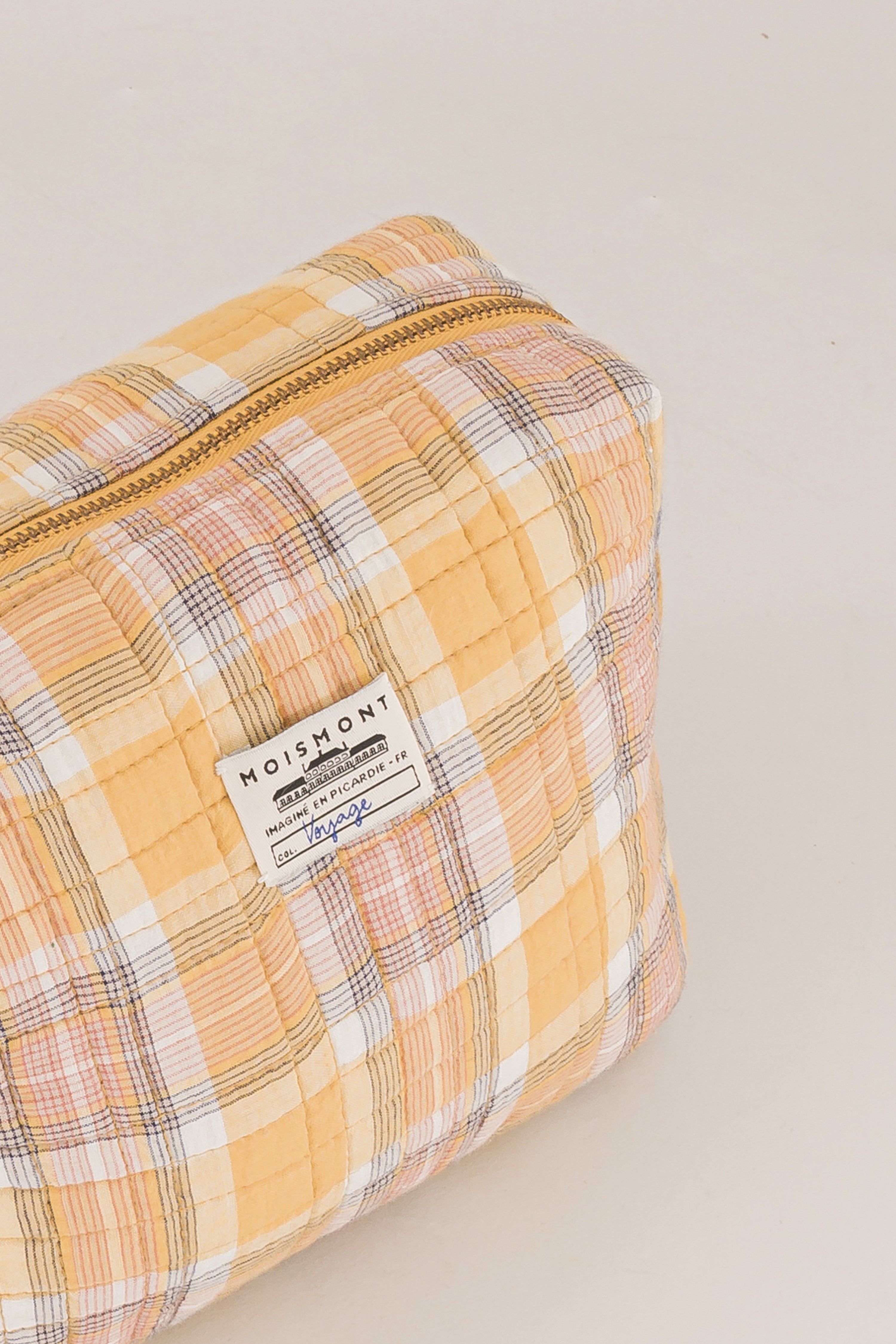 Yellow Cotton Pouch – MOISMONT