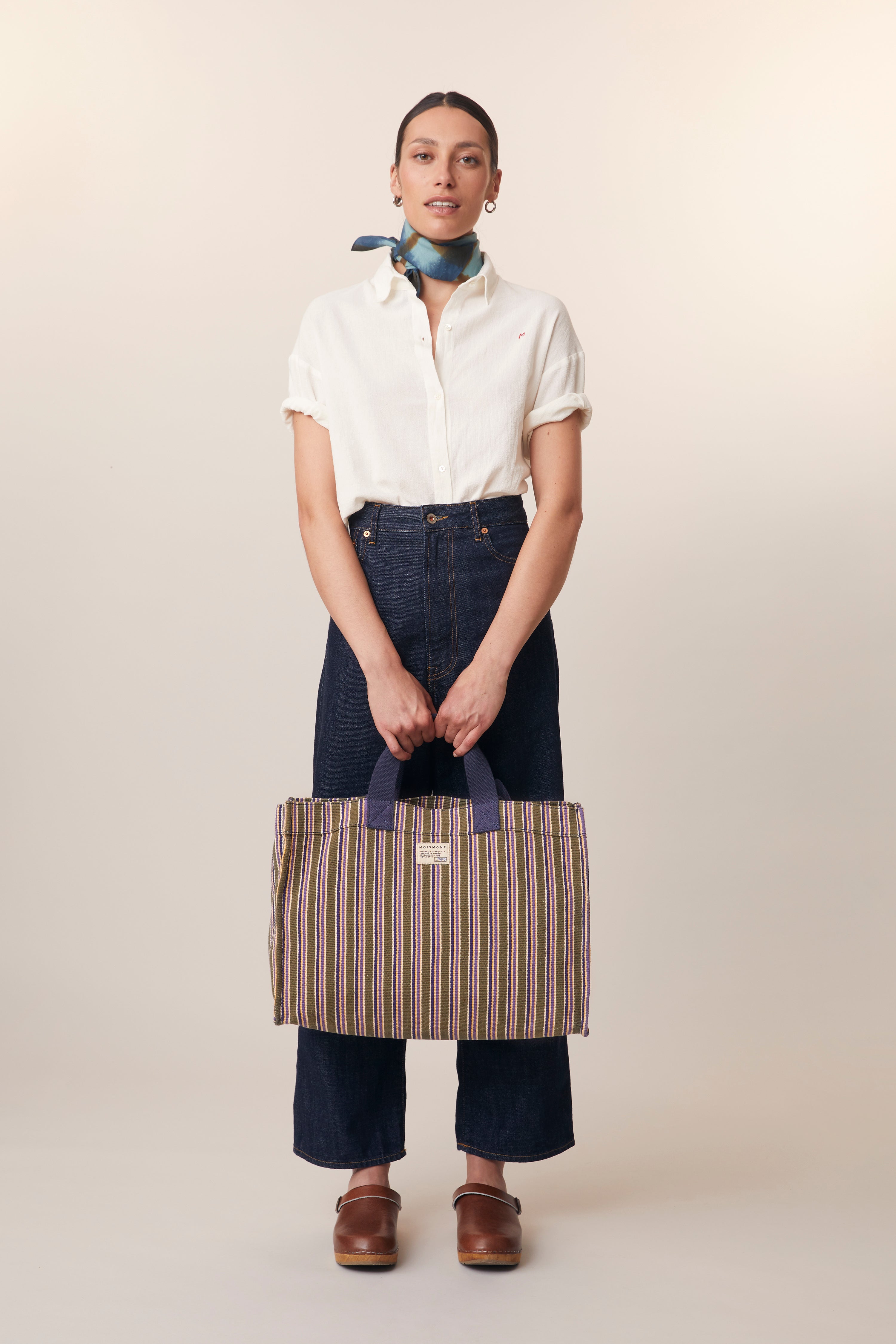 Khaki Cotton Bag N°46 – MOISMONT