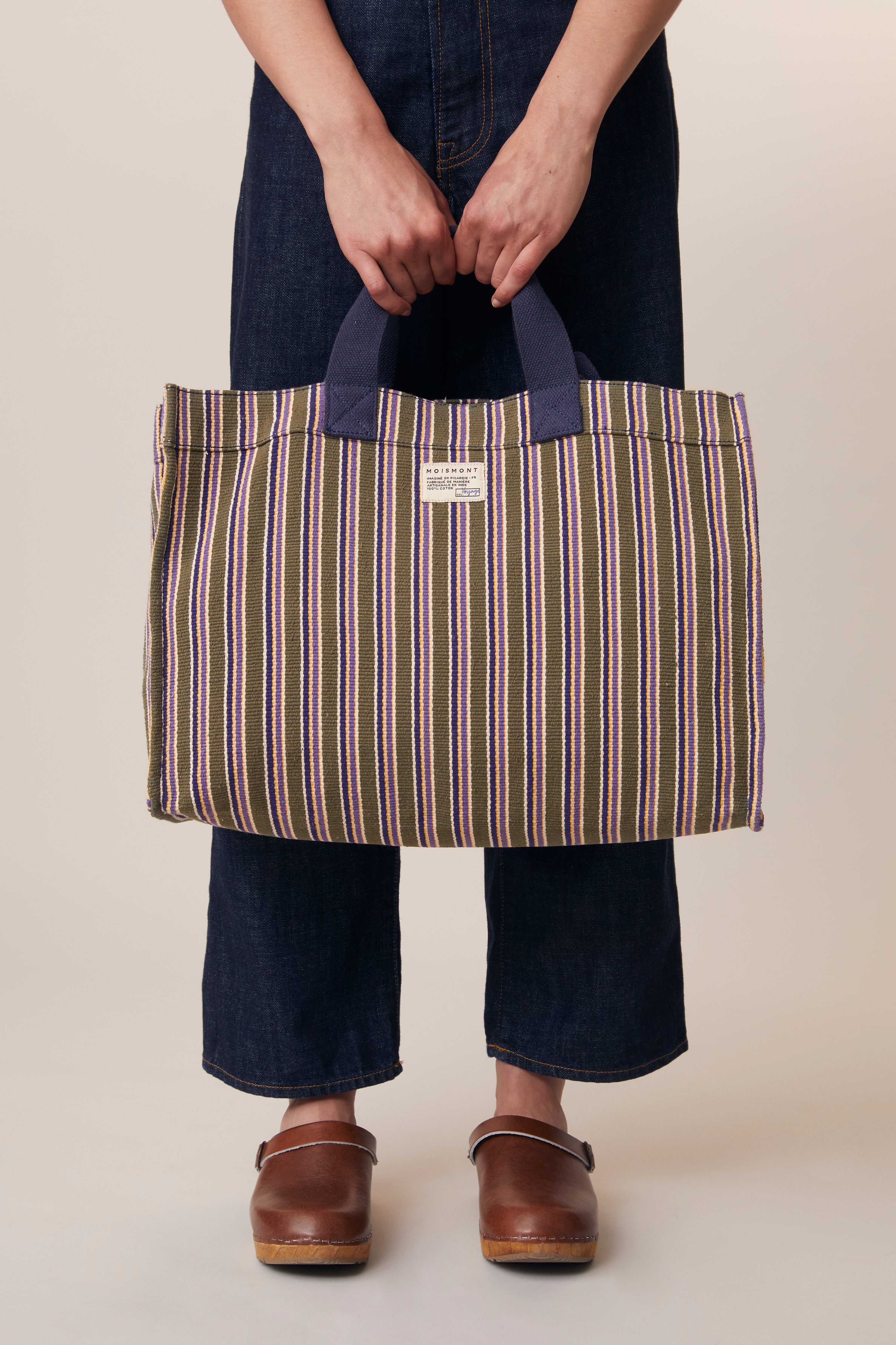 Khaki Cotton Bag N°46 – MOISMONT