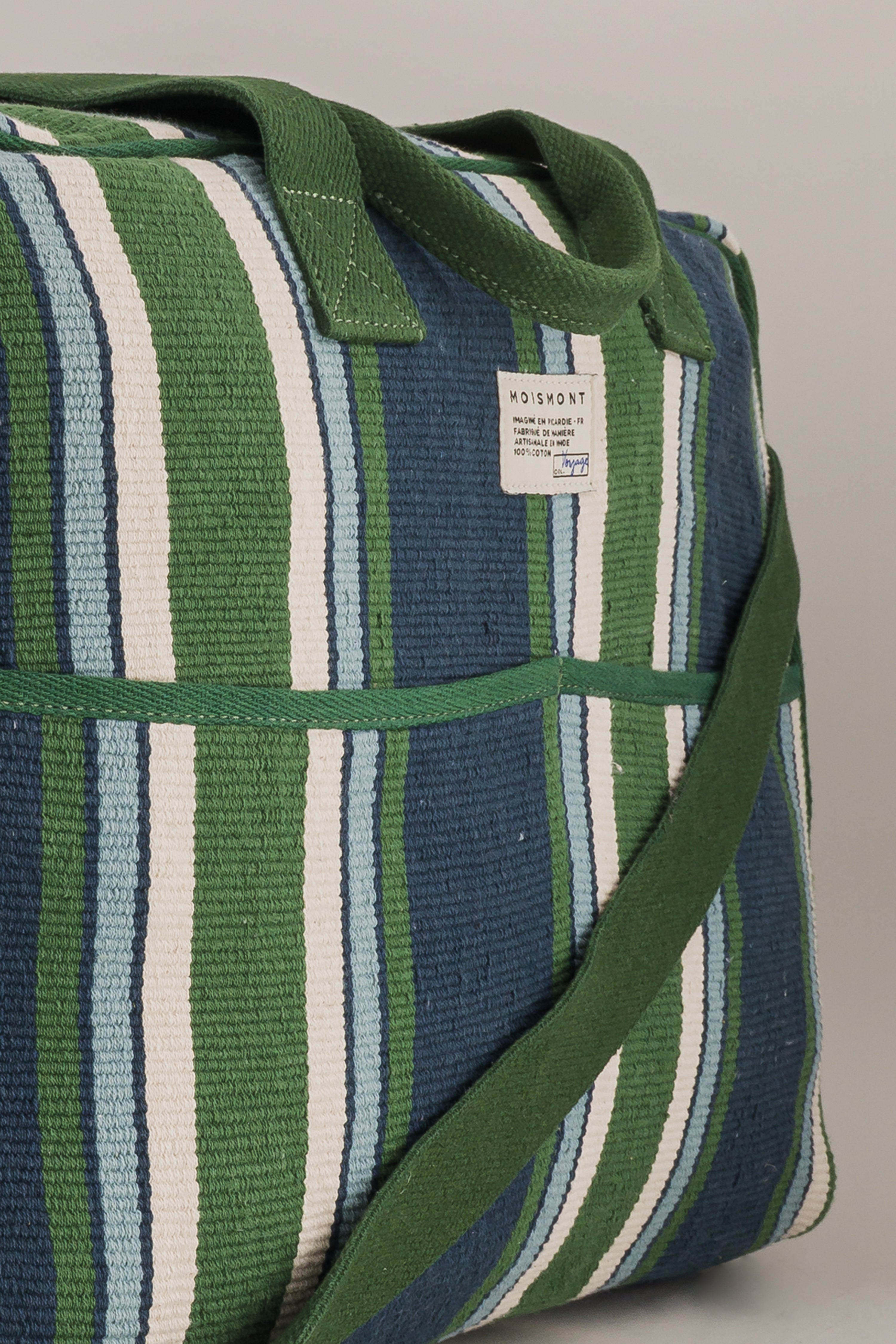 Green Cotton Bag – MOISMONT