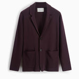 RB09011-KNIT REVER JACKET FICO
