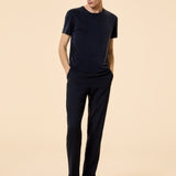 26210 color 60 BLUE BLACK cupro shirty