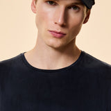 26210 color 60 BLUE BLACK cupro shirty