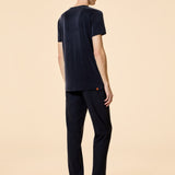26210 color 60 BLUE BLACK cupro shirty