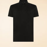 26211 - 10 black - cupro polo