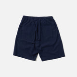 Indigo seersucker short