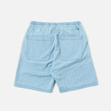 Simple short - herringbone denim