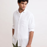 Hartford Solid Cotton Shirt