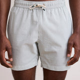 Seersucker Swim Trunks