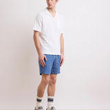 Linen Long Swim Trunks