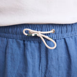 Linen Long Swim Trunks