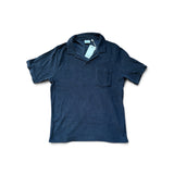BF81306-04 - KNITTED POLO-BOUCLETTE -THUNDER