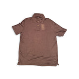 BF83307-03 -  KNITTED POLO-LINEN -MARINE BLUE