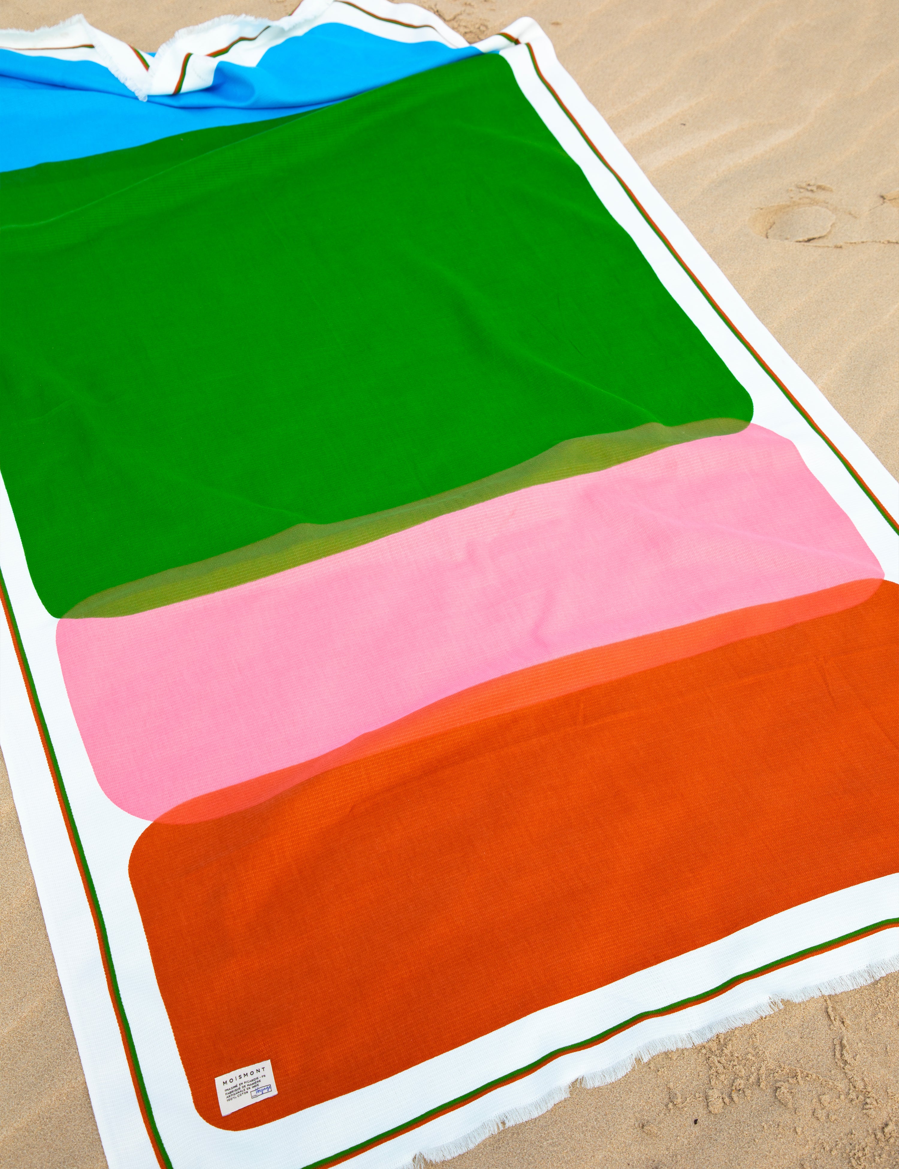 Green Cotton Towel N°13 – MOISMONT