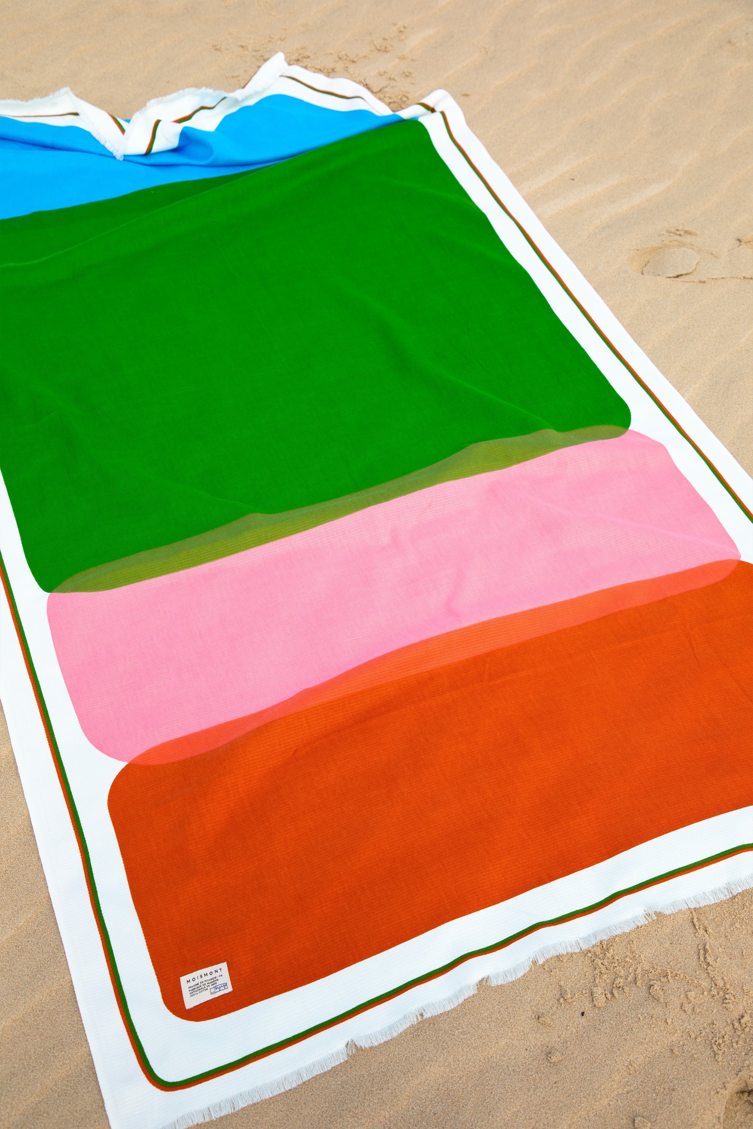 Green Cotton Towel N°13 – MOISMONT