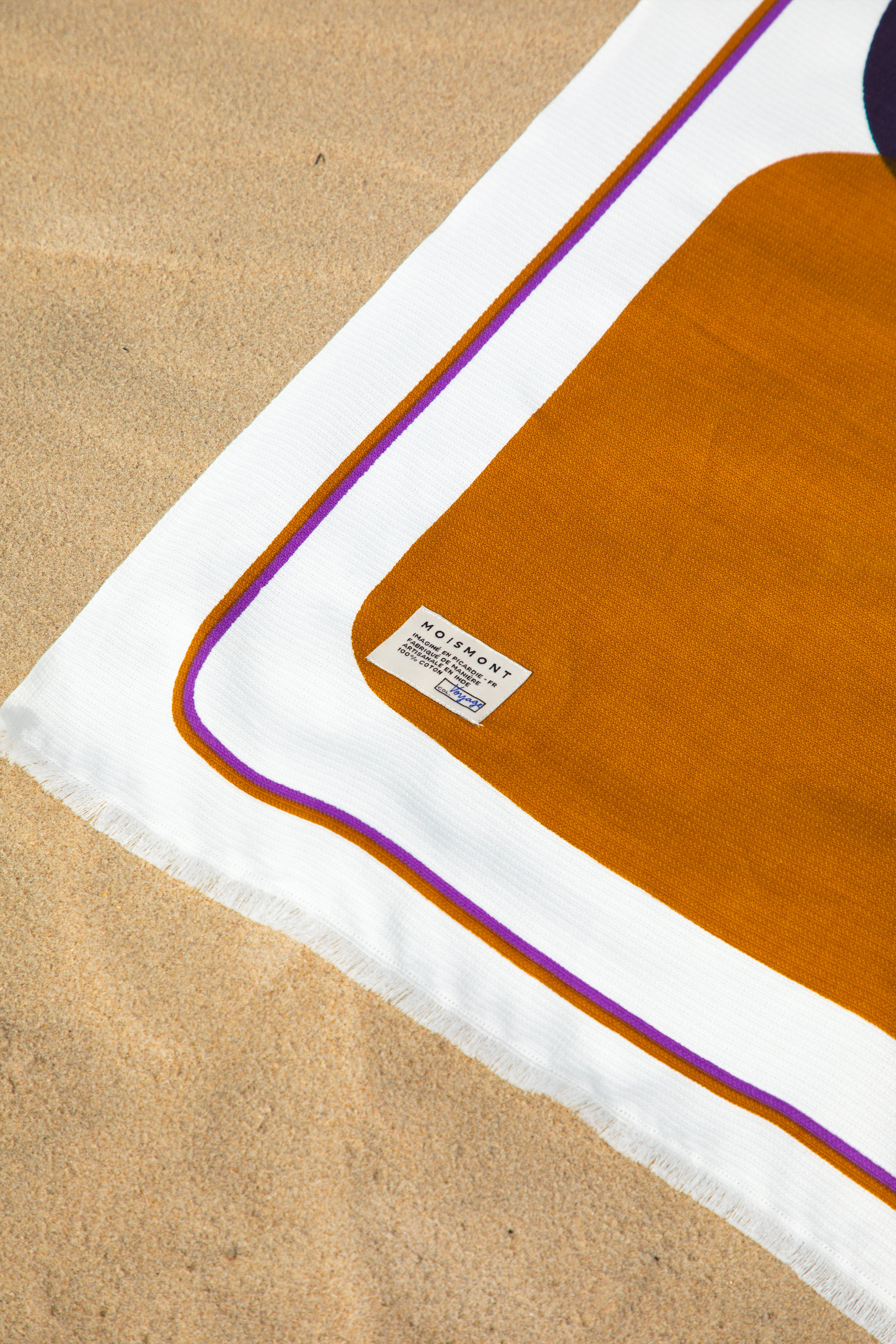 Violette Cotton Towel N°13 – MOISMONT