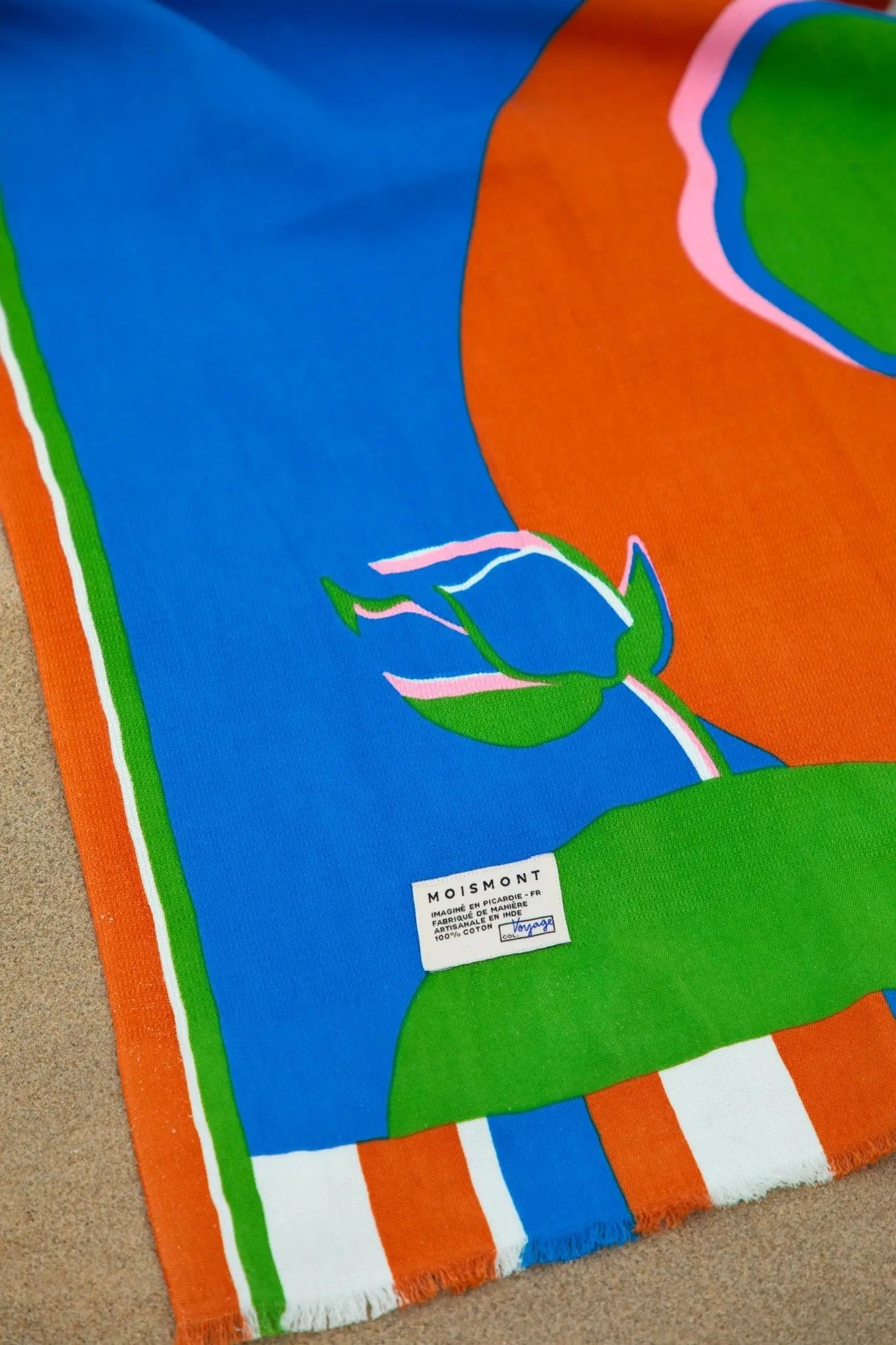 Blue Cotton Towel N°15 – MOISMONT