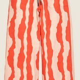 Orange Calima Mojave Linen Trousers