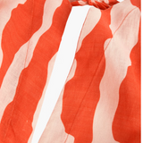 Orange Calima Tangelo Linen Dress