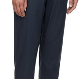 Navy Linen Long Pants