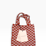 KNIT JACQUARD BAG - COCCIO/ POLVERE