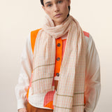 Natural Cotton Scarf  – MOISMONT