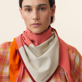 Pink Cotton Scarf  – MOISMONT