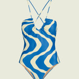 Blue Ripping Iodio Bathing Suit