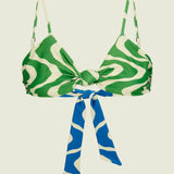 Twin Rippling Onda Bikini Top