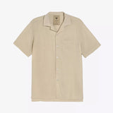 Sand Plain Viscose Shirt
