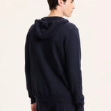 Organic Cotton / Elastane Long-Sleeve Hooded Vest
