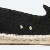 Oas Black Terry Espadrilles