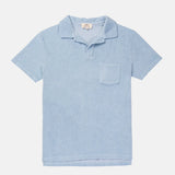 Polo terry jasmin blue