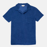 Polo terry steel blue