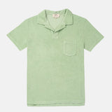 Polo terry water green