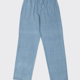 Roy trousers khadi light indigo