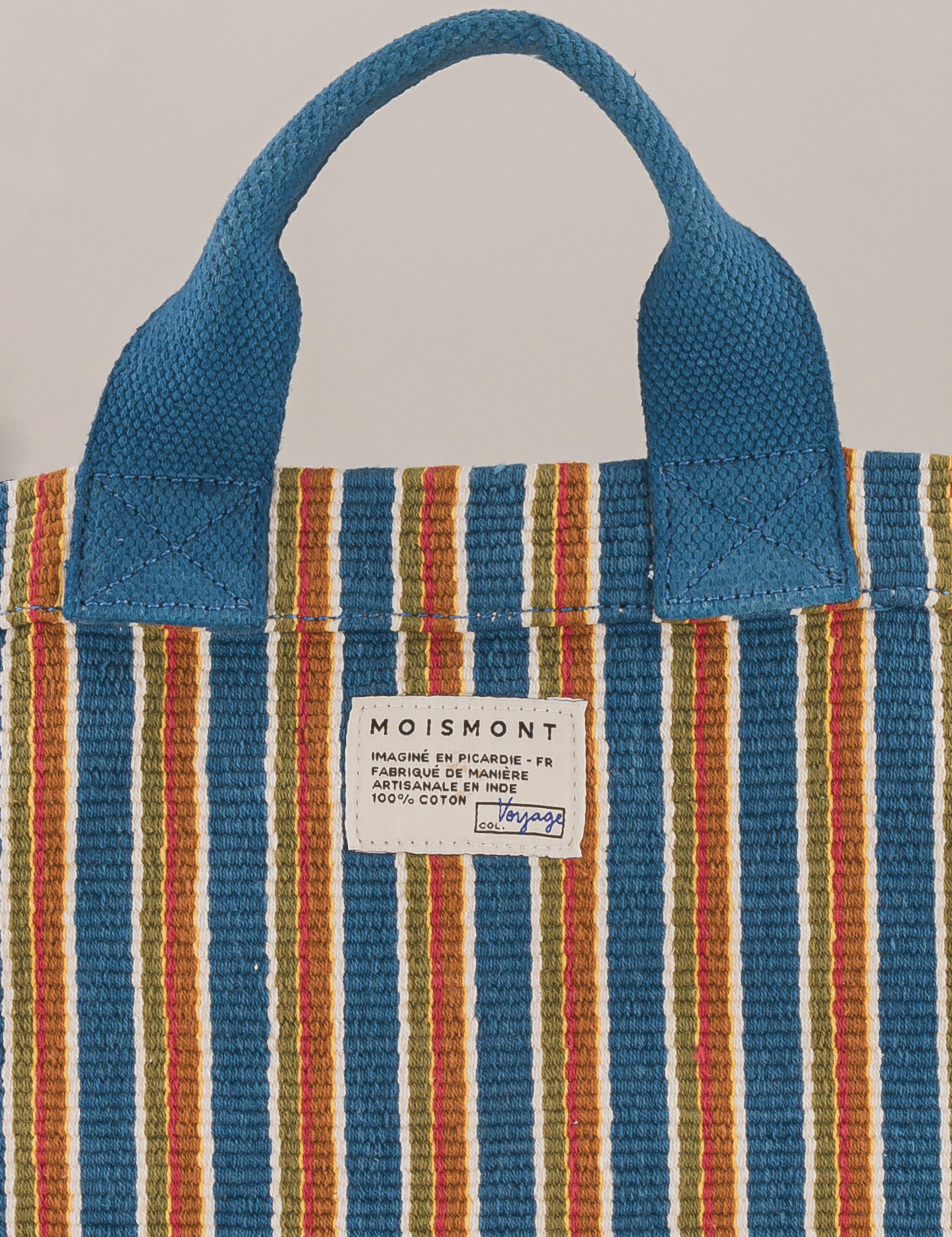 Blue Cotton Bag N°45 – MOISMONT