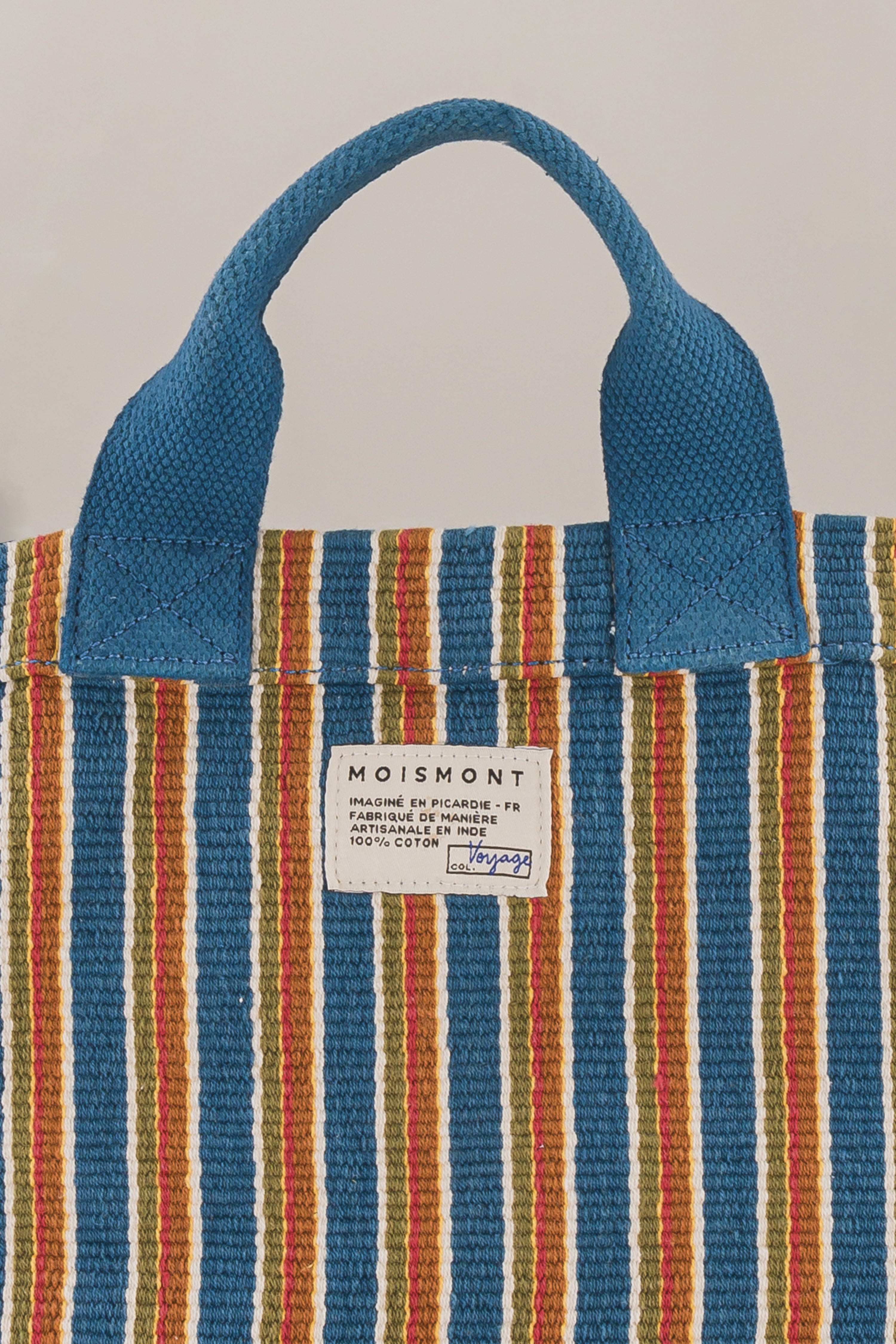 Blue Cotton Bag N°45 – MOISMONT