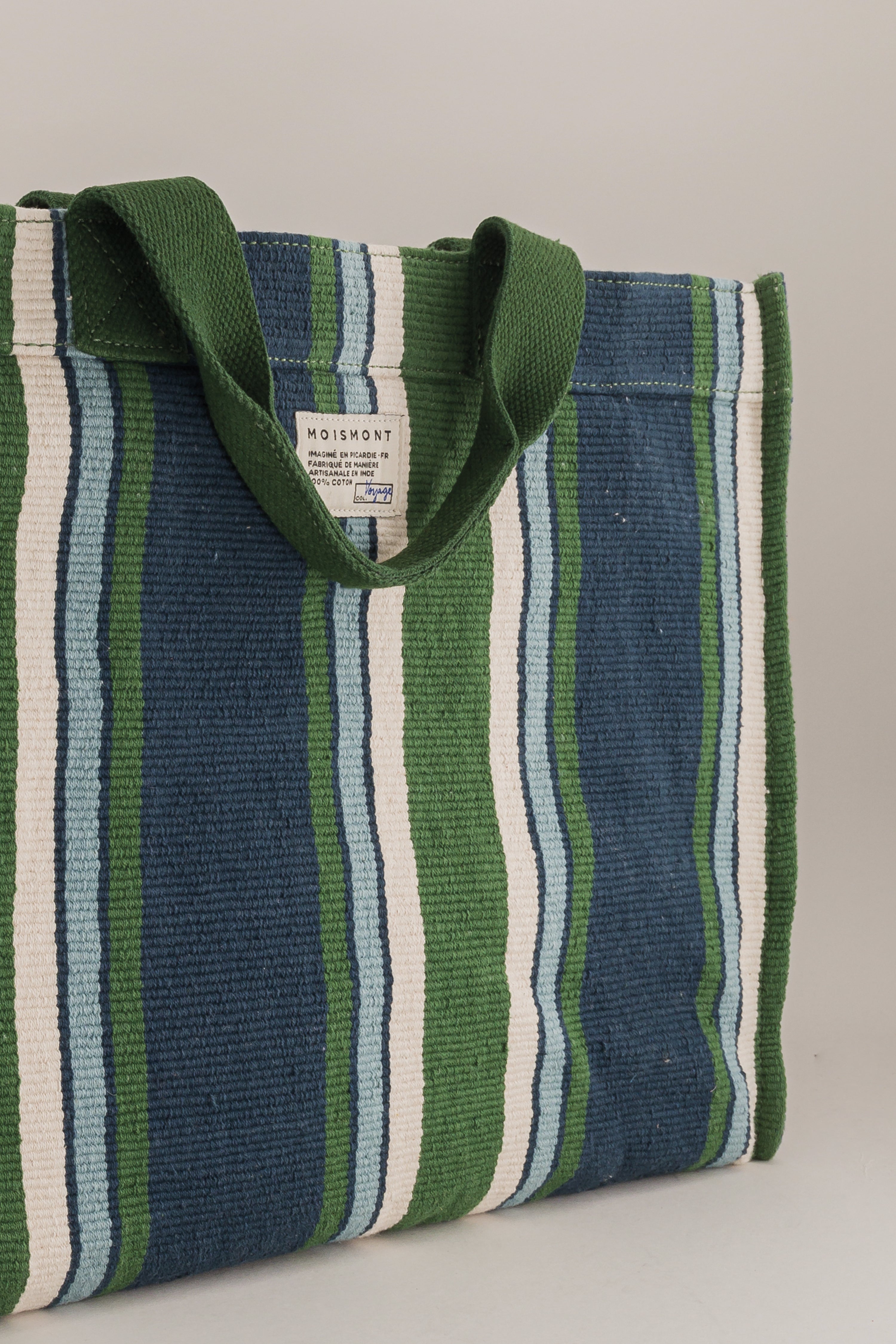 Green Cotton Bag N°46 – MOISMONT
