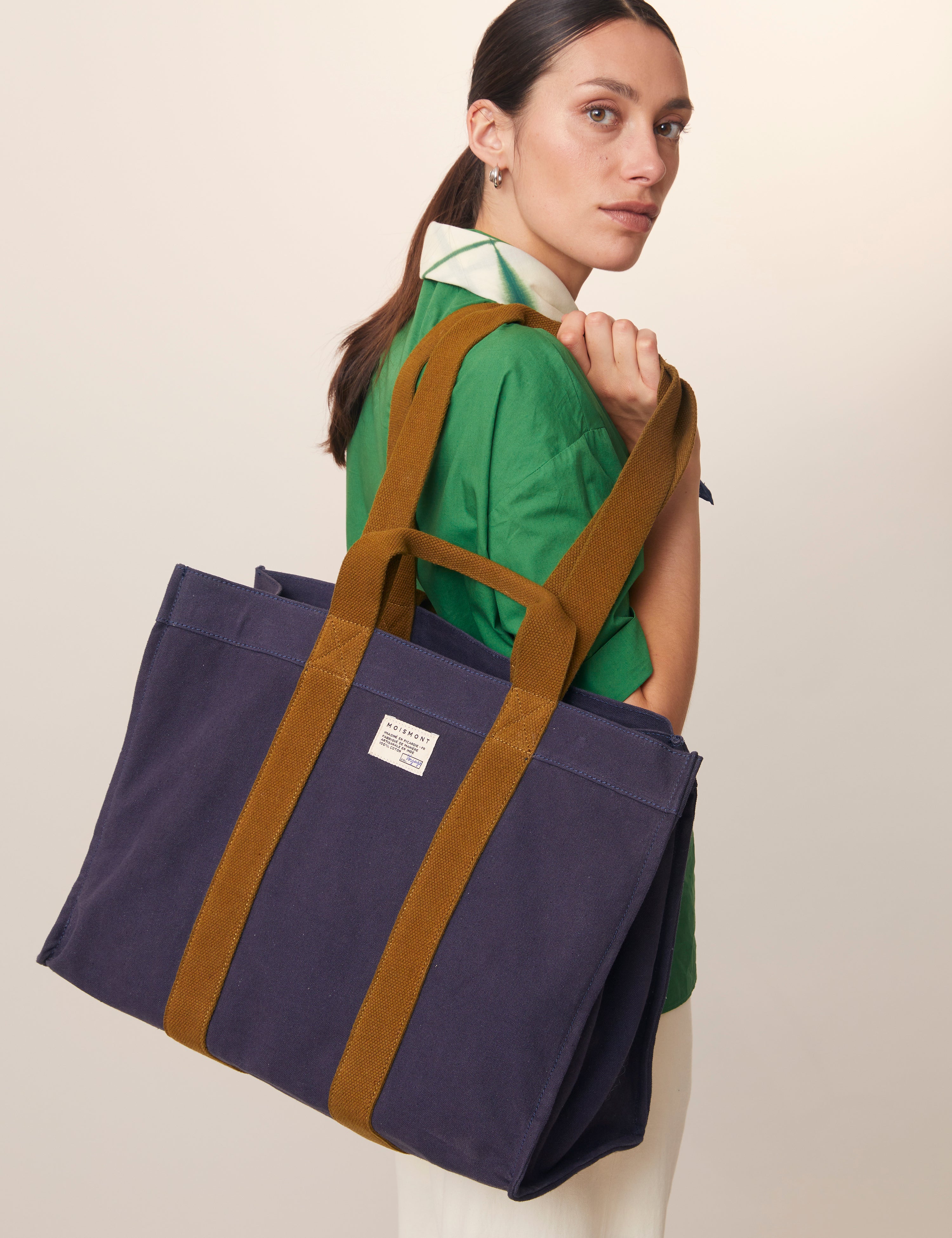 Blue Cotton Bag N°46 – MOISMONT