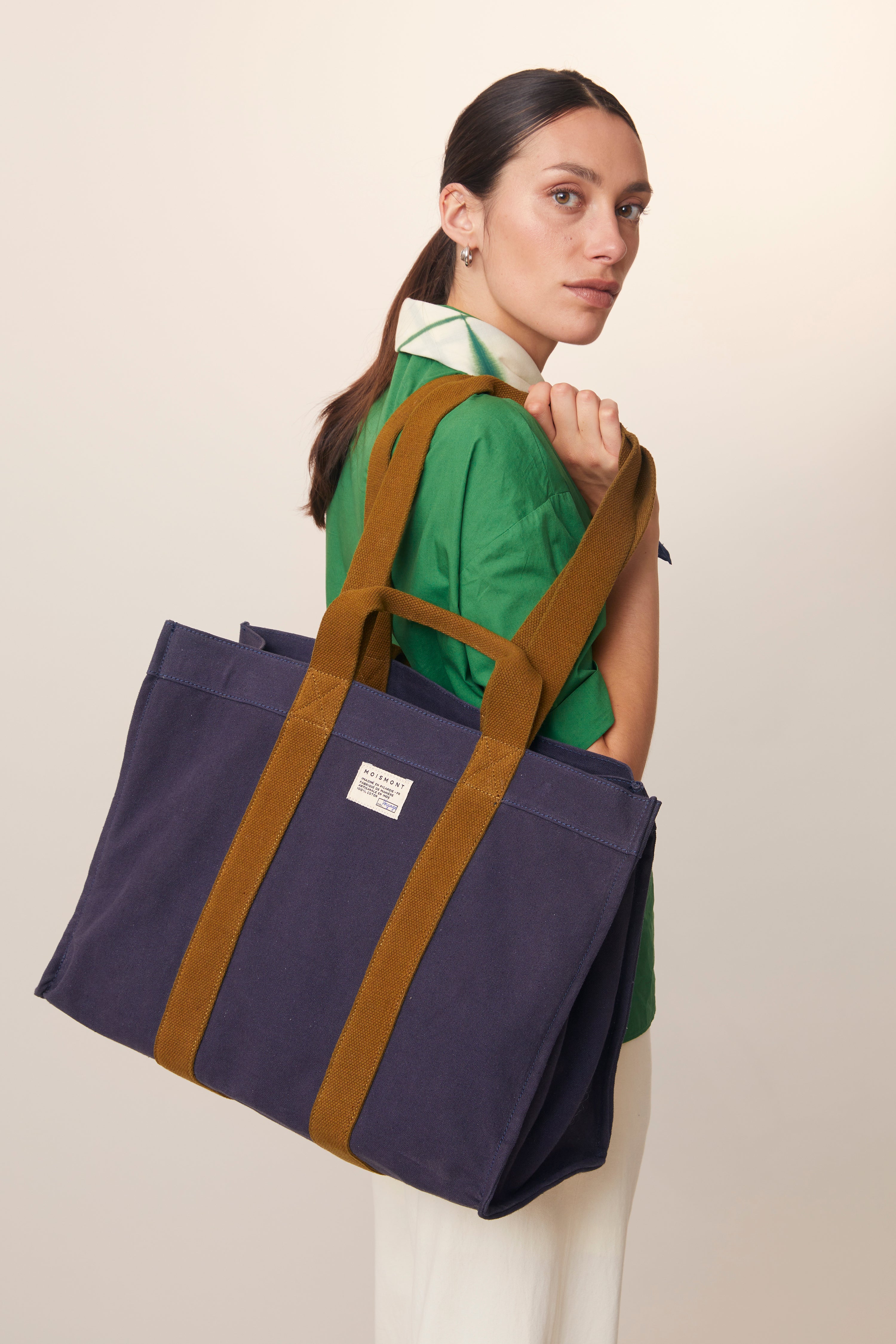 Blue Cotton Bag N°46 – MOISMONT