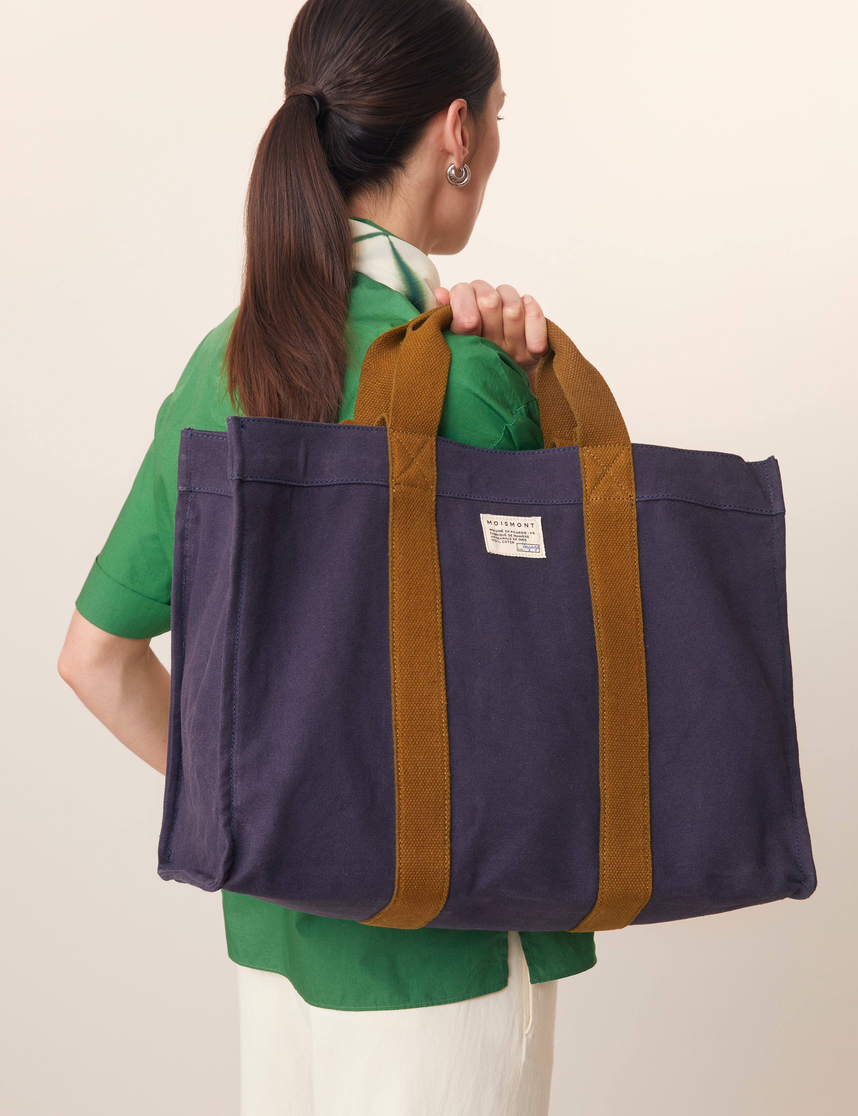 Blue Cotton Bag N°46 – MOISMONT