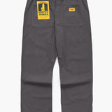 Ripstop chef pant washed black