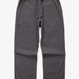 Ripstop chef pant washed black