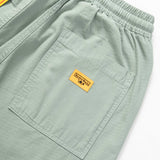Pantalón corto de chef Ripstop color salvia