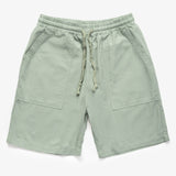 Pantalón corto de chef Ripstop color salvia